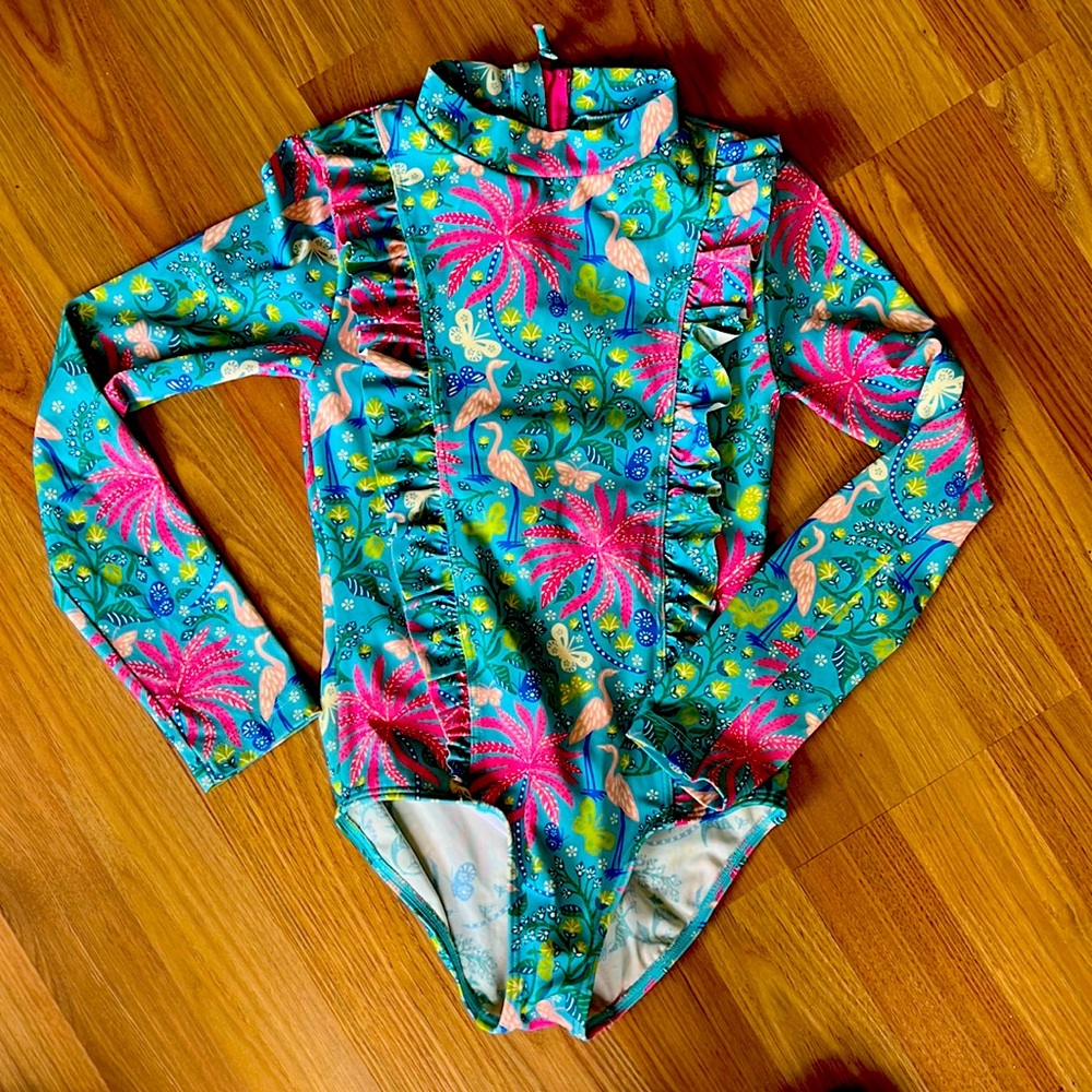 Biden Girls One Piece Swimsuit